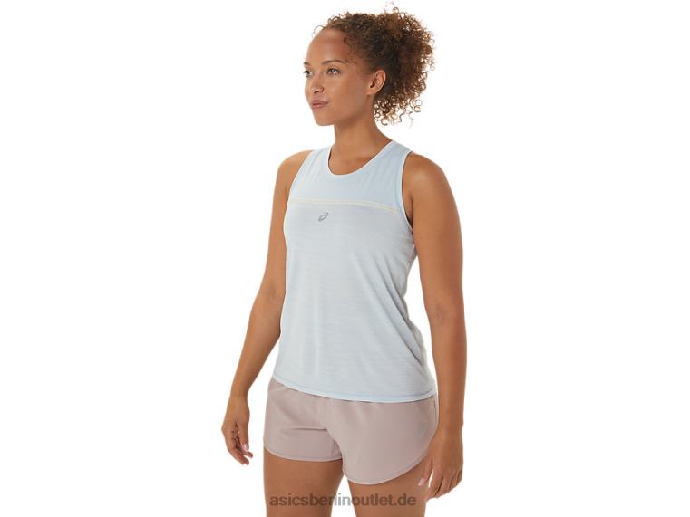 Damen-Renntank BL4N2247Asics Himmel/Creme