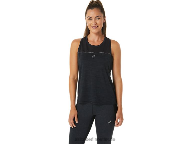 Damen-Renntank BL4N2492Asics Performance-Schwarz/Anthrazit