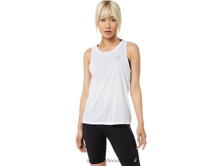 Damen-Renntank BL4N3331Asics strahlend weiß