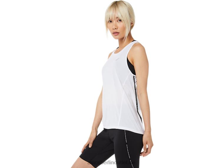 Damen-Renntank BL4N3331Asics strahlend weiß