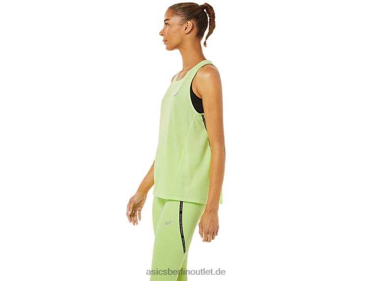 Damen-Renntank BL4N3343Asics lindgrün