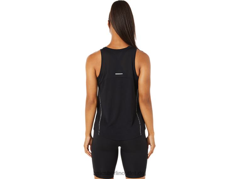 Damen-Renntank BL4N3345Asics Leistung schwarz