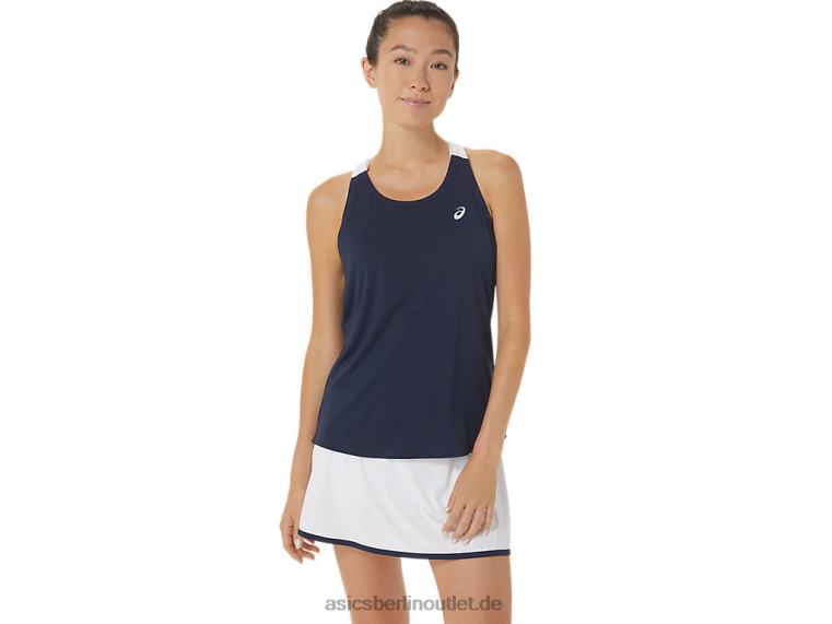 Damen-Tanktop BL4N2464Asics Mitternacht/Brillantweiß