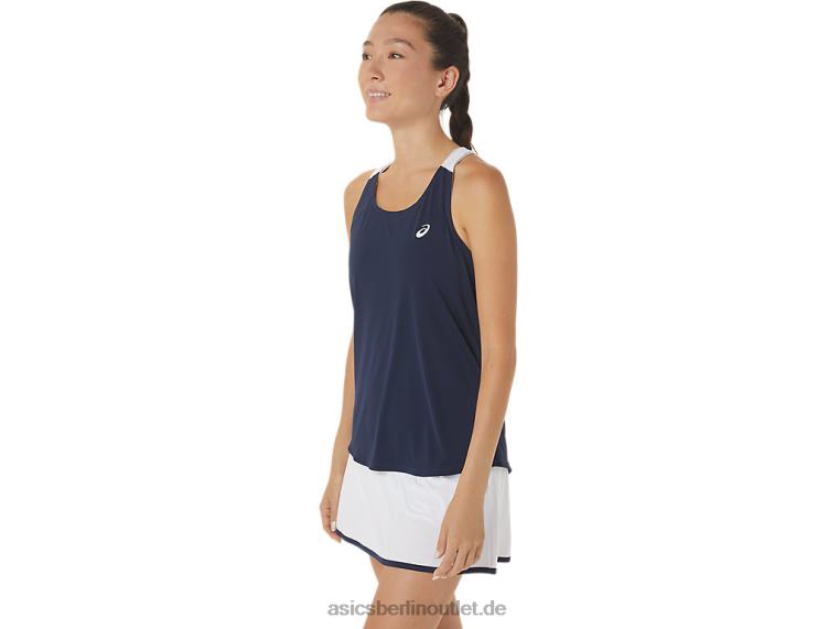 Damen-Tanktop BL4N2464Asics Mitternacht/Brillantweiß