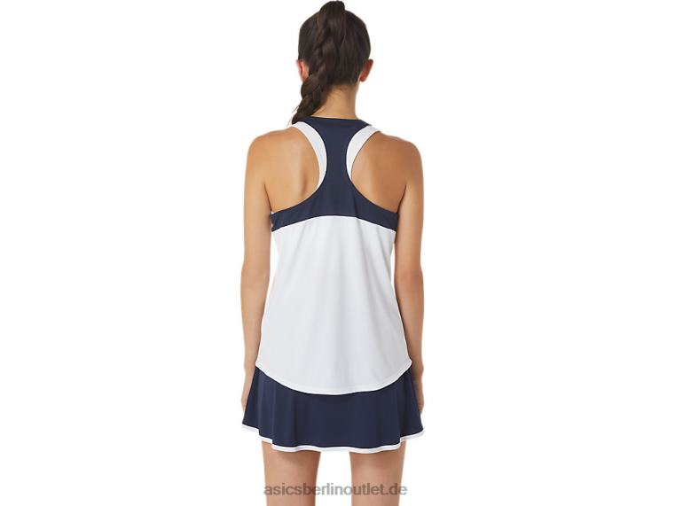 Damen-Tanktop BL4N2566Asics Brillantweiß/Mitternacht