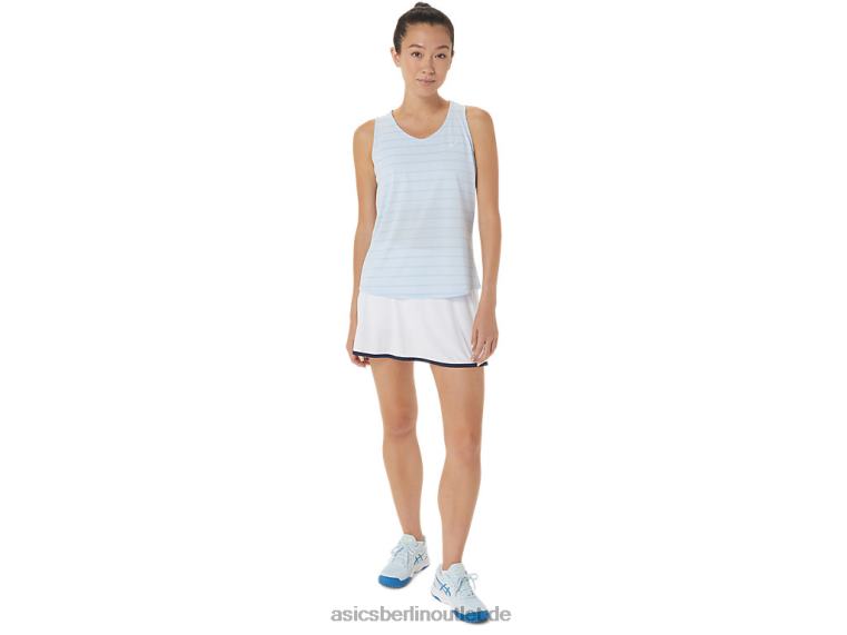 Damen-Tanktop mit Court-Streifen BL4N2558Asics weicher Himmel