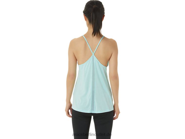 Damen-Trägershirt BL4N3304Asics klarer blauer Spacedye