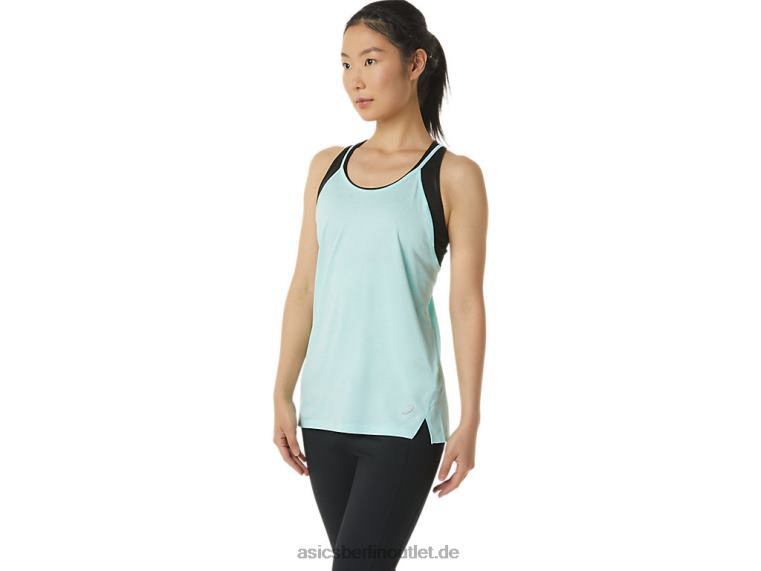 Damen-Trägershirt BL4N3304Asics klarer blauer Spacedye