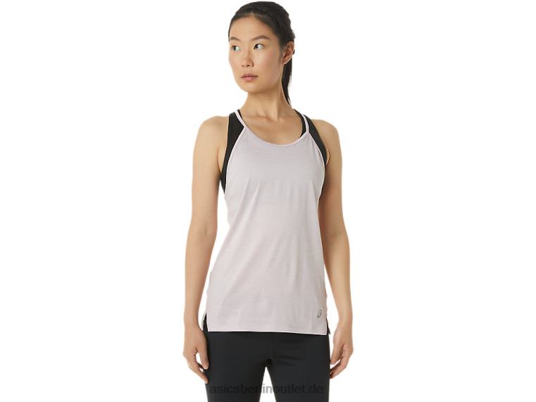 Damen-Trägershirt BL4N3310Asics kaum rosafarbener Spacedye