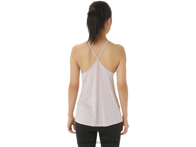 Damen-Trägershirt BL4N3310Asics kaum rosafarbener Spacedye