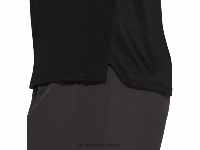 Frauenrennen ärmellos BL4N4184Asics Leistung schwarz