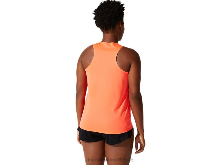 Leichtes Mesh-Unterhemd für Damen BL4N4062Asics Blitzkoralle