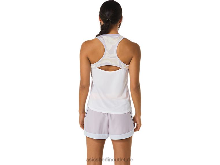 Match-Grafik-Tanktop für Damen BL4N2521Asics Dämmerungsviolett