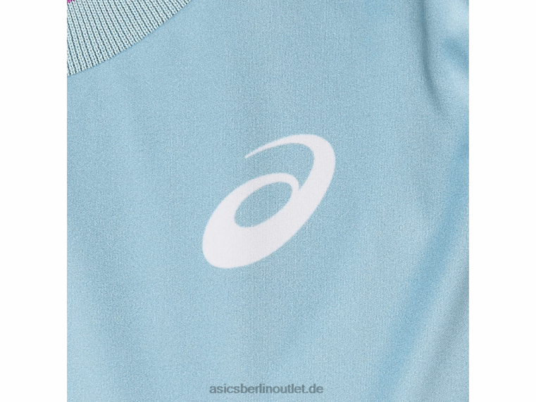 Match-Grafik-Tanktop für Damen BL4N4045Asics rauchblau