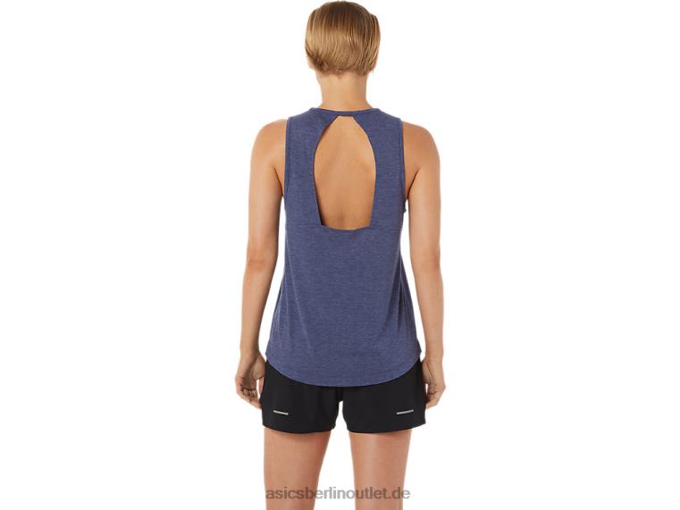 Muskeltank für Damen BL4N3786Asics Peacoat Heather/frisches Eis