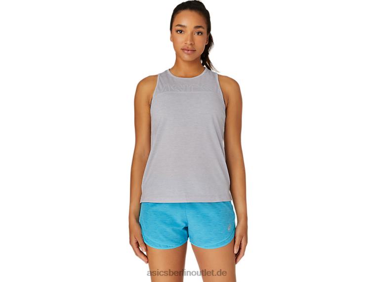 Muskeltank für Damen BL4N4116Asics Piemontesisches graues Heidekraut