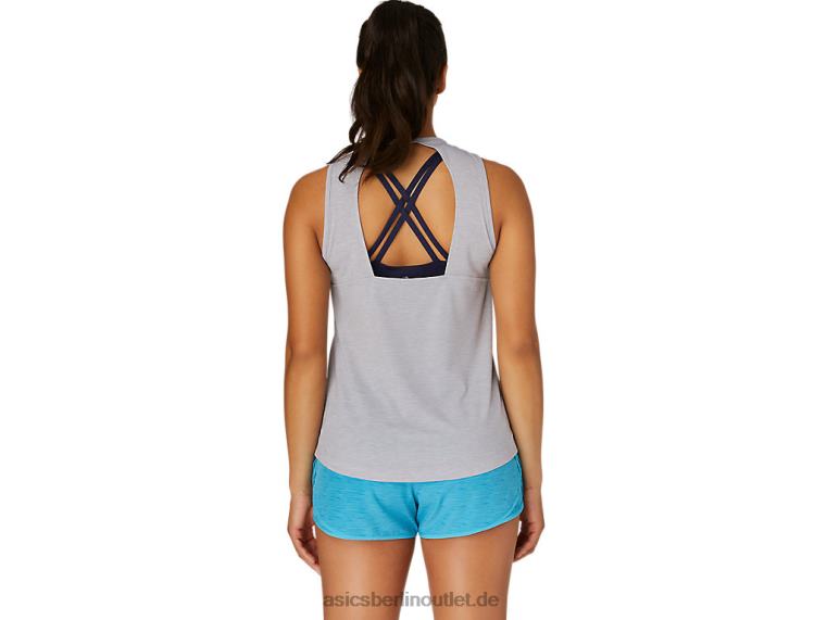 Muskeltank für Damen BL4N4116Asics Piemontesisches graues Heidekraut
