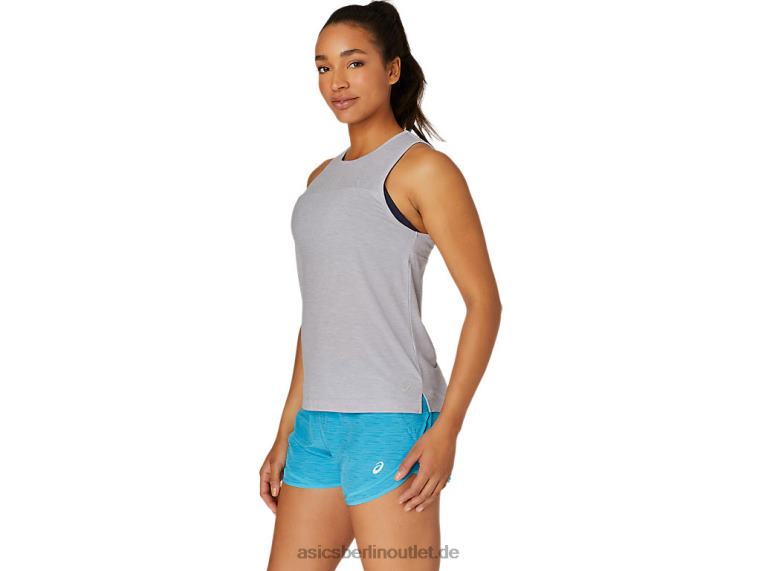 Muskeltank für Damen BL4N4116Asics Piemontesisches graues Heidekraut