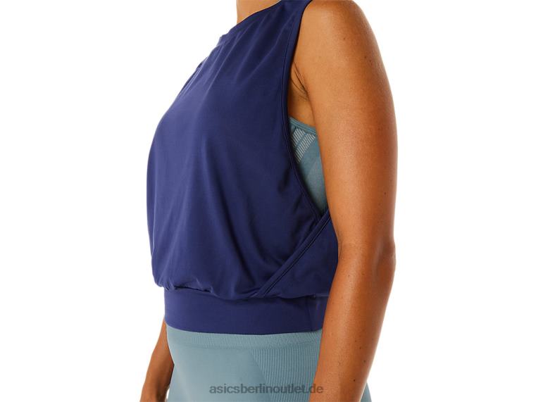 Nagino Flex ärmelloses Oberteil für Damen BL4N2145Asics Indigo Blau