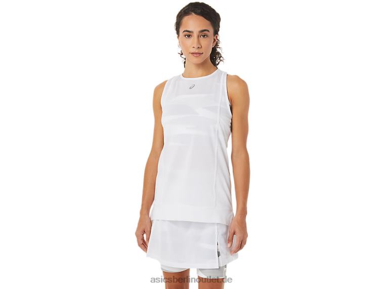 Neues, starkes 92-Tanktop für Damen BL4N3279Asics strahlend weiß