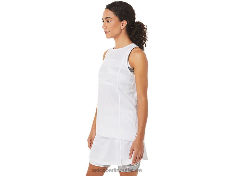 Neues, starkes 92-Tanktop für Damen BL4N3279Asics strahlend weiß