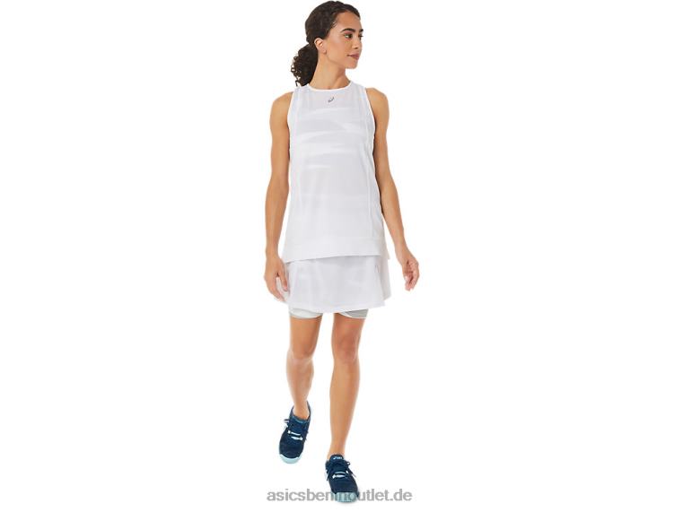 Neues, starkes 92-Tanktop für Damen BL4N3279Asics strahlend weiß