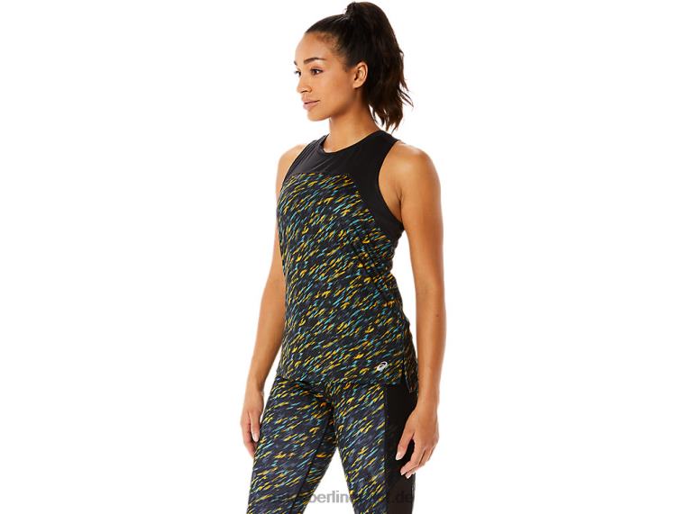 Pr Lyte Run-Tanktop für Damen BL4N3386Asics Nachtschatten/Salbei-Druck