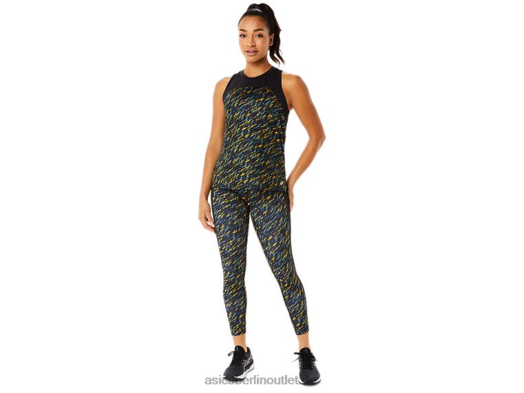 Pr Lyte Run-Tanktop für Damen BL4N3386Asics Nachtschatten/Salbei-Druck