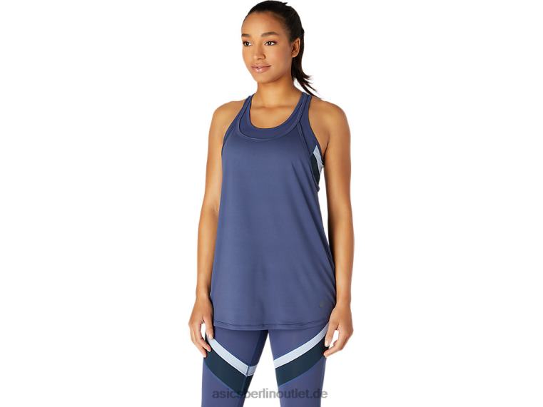 Tanktop für Damen BL4N3750Asics donnerblau