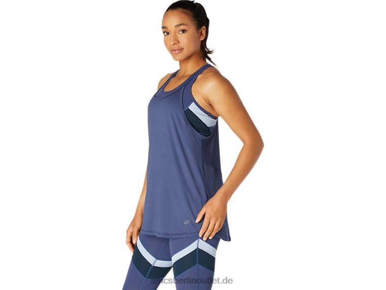 Tanktop für Damen BL4N3750Asics donnerblau