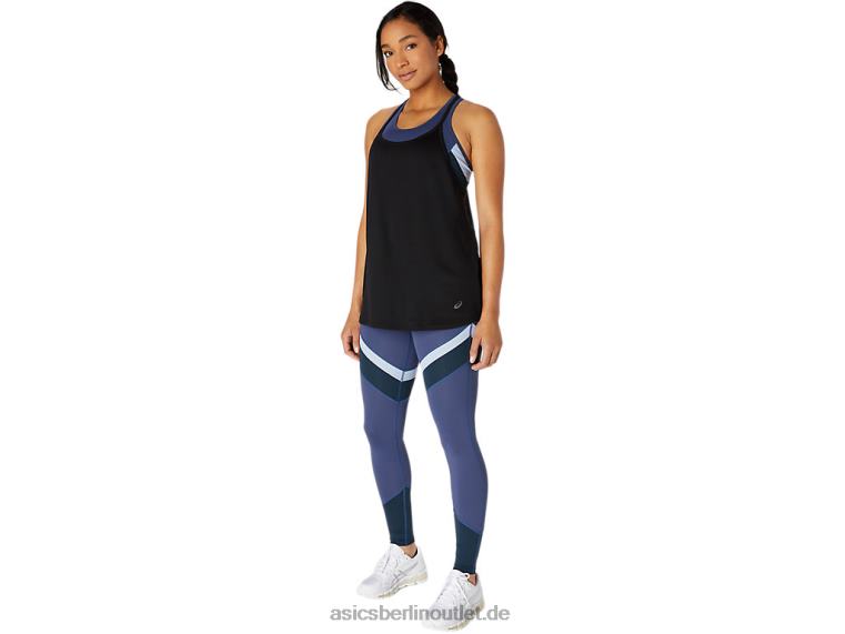 Tanktop für Damen BL4N3755Asics Leistung schwarz