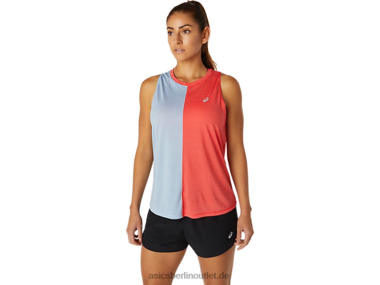 Tokio-Tanktop für Damen BL4N3760Asics rosa Grapefruit/Nebel