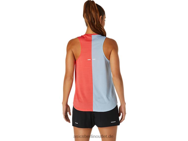 Tokio-Tanktop für Damen BL4N3760Asics rosa Grapefruit/Nebel