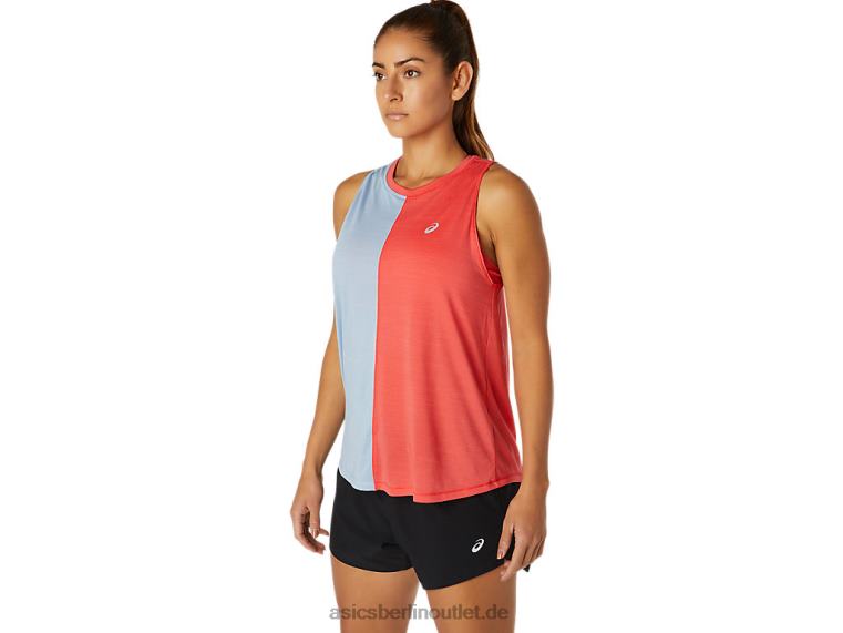 Tokio-Tanktop für Damen BL4N3760Asics rosa Grapefruit/Nebel