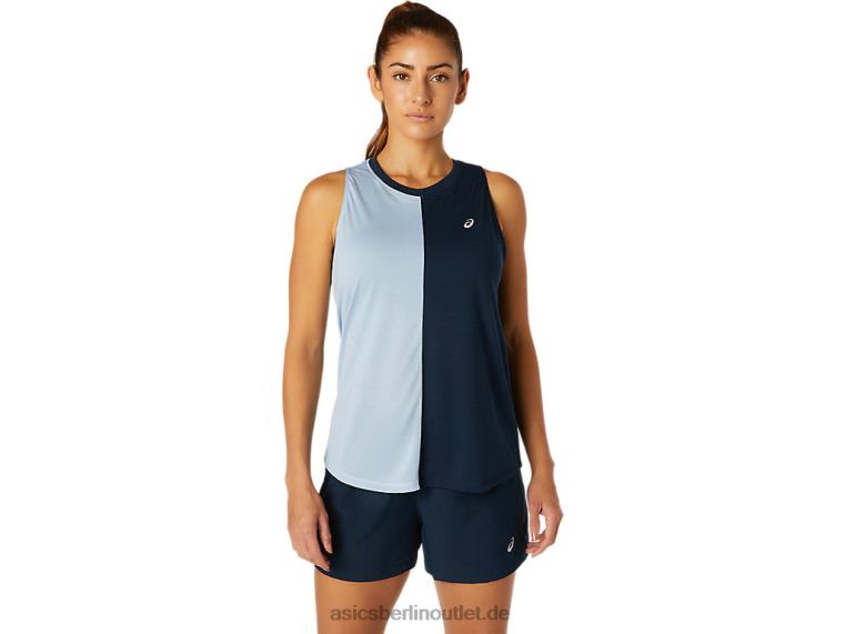 Tokio-Tanktop für Damen BL4N3792Asics französisches Blau/Nebel