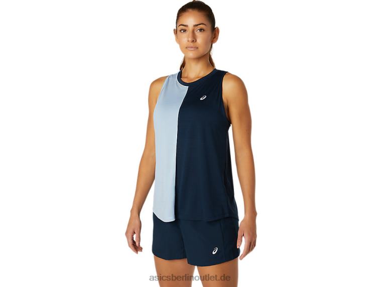 Tokio-Tanktop für Damen BL4N3792Asics französisches Blau/Nebel