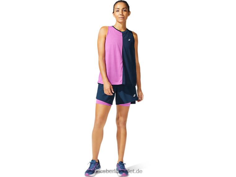 Tokio-Tanktop für Damen BL4N4041Asics Französisches Blau/digitale Traube