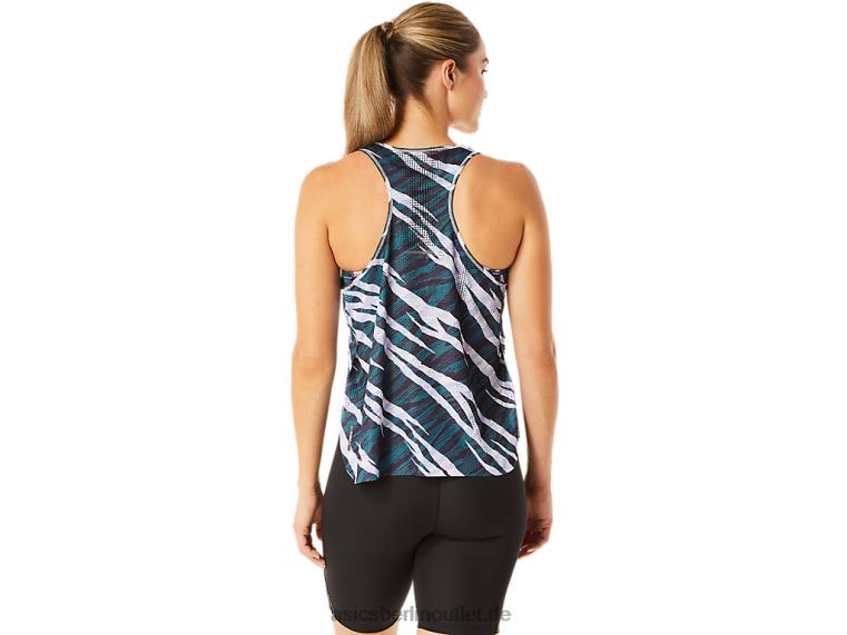 Ventilate Actibreeze Tank AOP für Damen BL4N3072Asics Nachtschatten/Samtkiefer