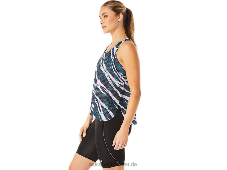 Ventilate Actibreeze Tank AOP für Damen BL4N3072Asics Nachtschatten/Samtkiefer