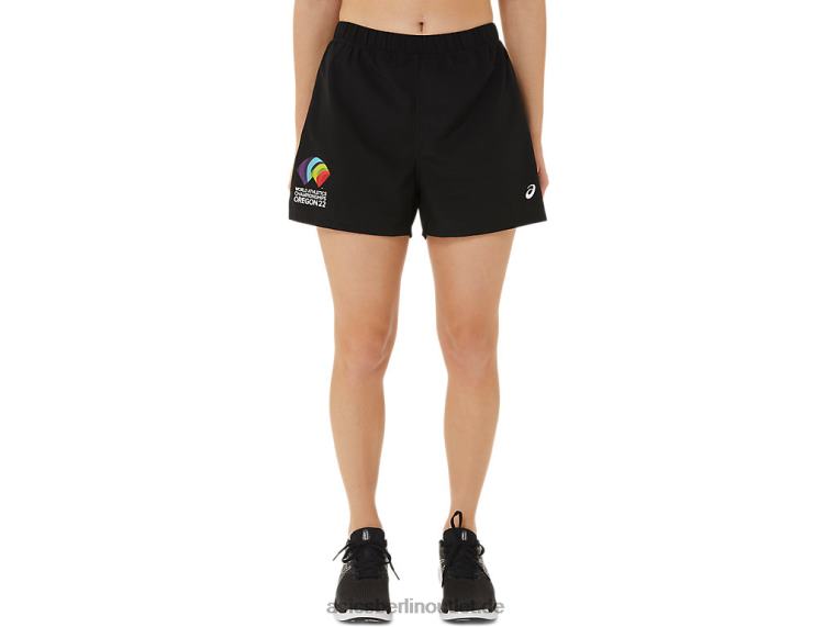3-Zoll-Shorts-Set für Damen BL4N3219Asics Leistung schwarz