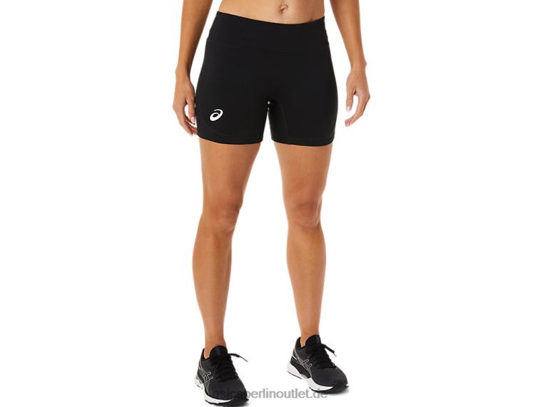 5-Zoll-Kompressionsshorts für Damen BL4N2358Asics Leistung schwarz