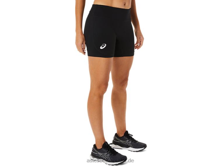 5-Zoll-Kompressionsshorts für Damen BL4N2358Asics Leistung schwarz