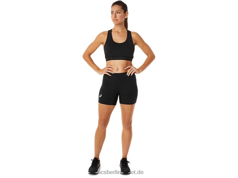 5-Zoll-Kompressionsshorts für Damen BL4N2358Asics Leistung schwarz