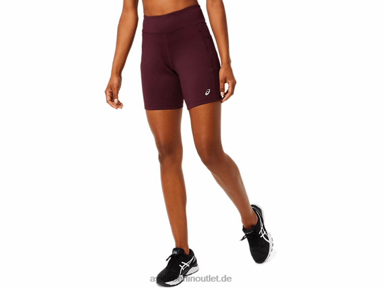 7-Zoll-Strickshorts für Damen BL4N3721Asics tiefer Mars