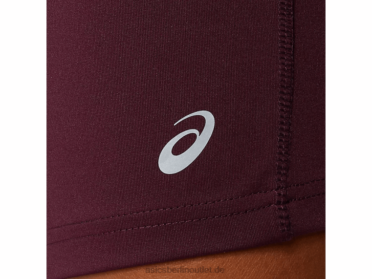 7-Zoll-Strickshorts für Damen BL4N3721Asics tiefer Mars