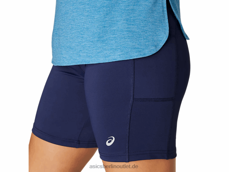 7-Zoll-Strickshorts für Damen BL4N4113Asics Peacoat