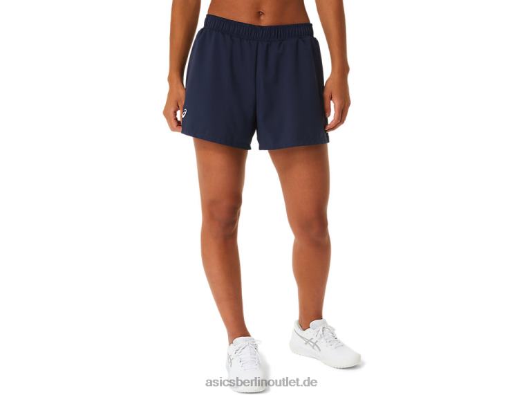 Damen-Courtshorts BL4N2450Asics Mitternacht