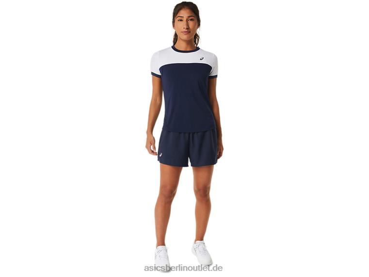 Damen-Courtshorts BL4N2450Asics Mitternacht