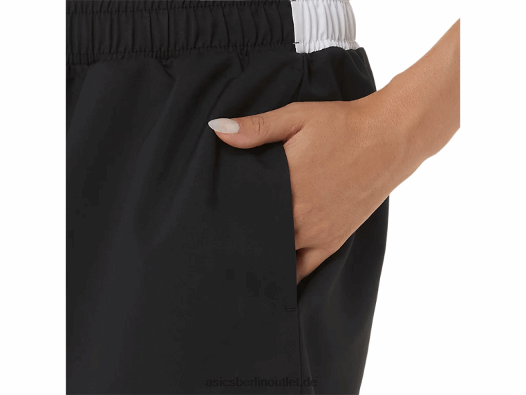 Damen-Courtshorts BL4N2465Asics Leistung schwarz