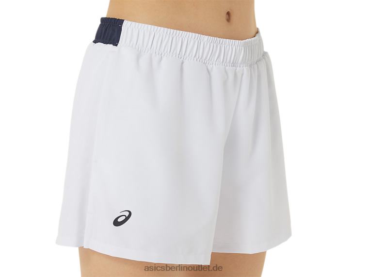 Damen-Courtshorts BL4N2474Asics strahlend weiß